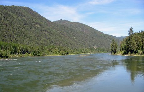 Kootenai River in Northwest Montana