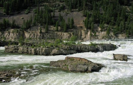 Kootenai Falls in Montana