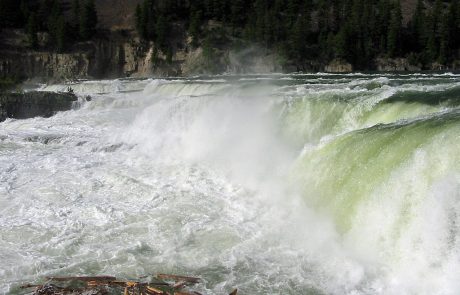 Kootenai Falls on the Kootenai River