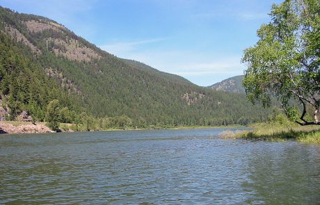 Kootenai River in Northwest Montana