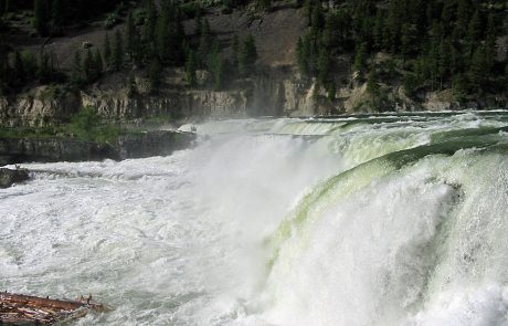 Kootenai Falls on the Kootenai River