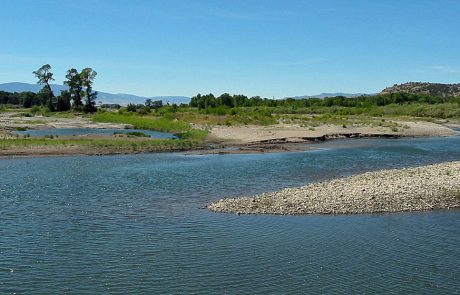 Yellowstone River downstream from Livingston, Montana