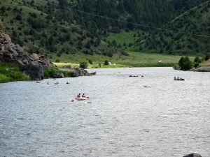 Recreational Floaters on the Madison River