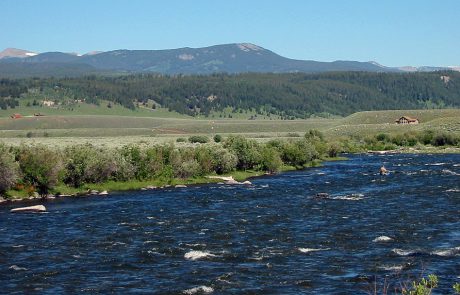 The Madison River near Raynolds Pass Fishing Access Site