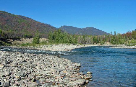 North Fork Flathead River in Montana