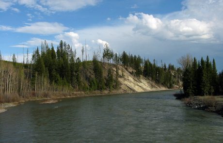 North Fork Flathead River in Northwest Montana