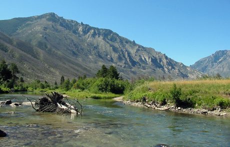East Rosebud Creek in Montan