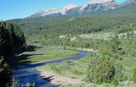 The Upper Ruby River & the Snowcrest Mountain Range