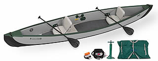 Sea Eagle Inflatable Travel Canoe