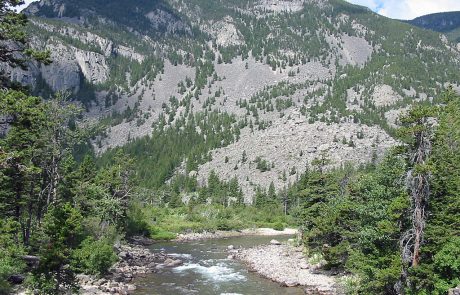 Rocks and Rapids on the Stillwater River in Montana