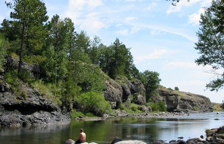 Fishing on the Stillwater River in Montana