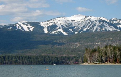 Whitefish Lake and Whitefish Mountain Ski Resort