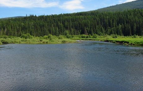 Yaak River in Northwest Montana