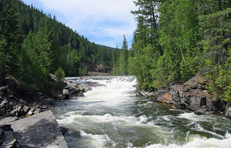 Yaak Falls on the Yaak River