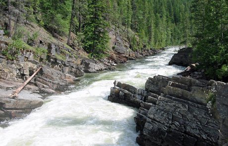 Yaak Falls on the Yaak River