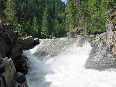 Yaak Falls on the Yaak River