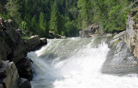 Yaak Falls on the Yaak River