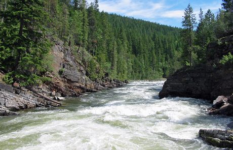 Yaak Falls on the Yaak River