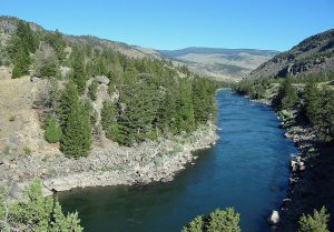 Yankee Jim Canyon on the Yellowstone River