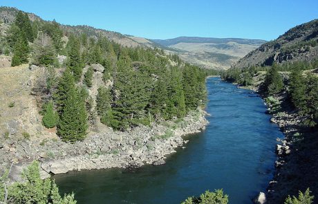 Yankee Jim Canyon on the Yellowstone River