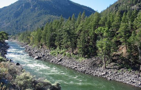 Yankee Jim Canyon on the Yellowstone River