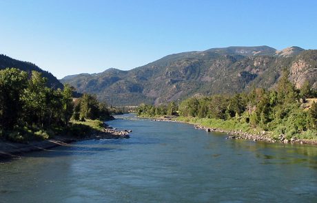 Just Below Yankee Jim Canyon on the Yellowstone River