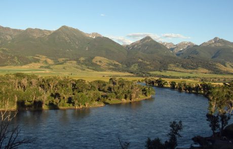 Scenic Views from Mallard's Rest Fishing Access Site in Montana