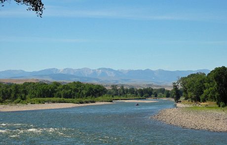 Yellowstone River near Columbus, Montana