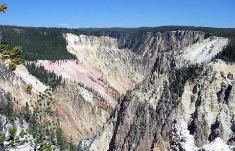 Yellowstone River in the Grand Canyon of the Yellowtone