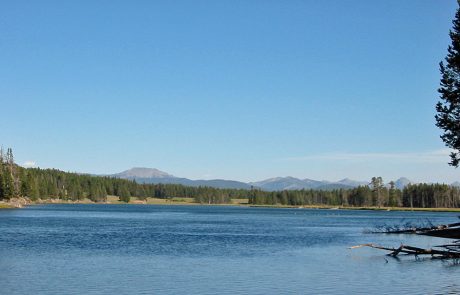 Yellowstone River in Yellowstone National Park