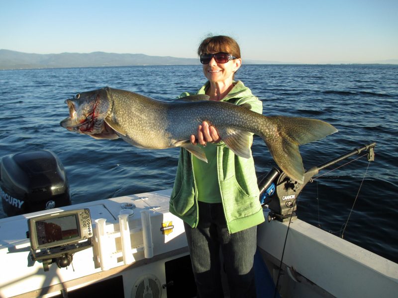 Flathead Lake Fishing Map